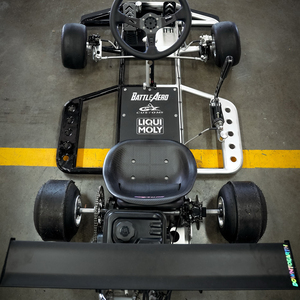 รถแข่งโกคาร์ท EU 212cc 4 จังหวะ เครื่องยนต์เบนซิน ความเร็ว 50 กม./ชม. สำหรับผู้ใหญ่และวัยรุ่น รถบักกี้สำหรับความสนุกสนานกลางแจ้ง - Product Image 1