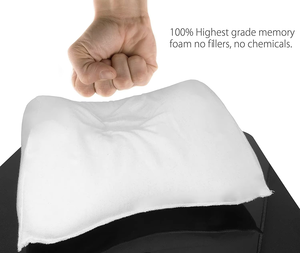 Oreiller ergonomique d'appui-tête de siège de voiture en mousse à mémoire de forme, tissé pour dormir, accessoires de camping, appuie-tête latéral, cou - Product Image 3