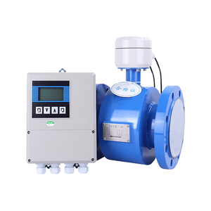 KHDN10-300mm Digital Industrial Intelligent Ultrasonic Flow Meter 4-20mA Output Liquid Medium Sewage Water Measurement Plastic