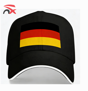 Gorra de Béisbol de Myanmar con Diseño Personalizado, 52-60 <span class=keywords><strong>cm</strong></span>, Varias Temporadas, Amarillo, Verde, Rojo con Estrellas Blancas - Product Image 1