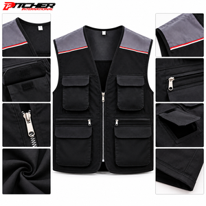 Veste de sécurité en gros, veste réfléchissante avec impression de logo personnalisé pour les détaillants de vêtements de travail en marque blanche - Product Image 6