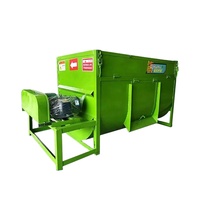 Mélangeur horizontal d'aliments pour bovins et ovins, machine de mélange de fourrage pour ferme, mélangeur de paille humide et sèche