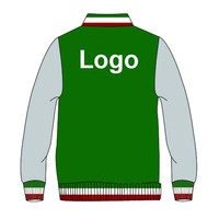 Veste universitaire pour hommes en gros 2026, taille plus, veste universitaire vierge, logo personnalisé, veste universitaire classique pour hommes