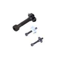 Kit de fixation pour haut-parleurs à tête ovale en nickel OEM - Vis à douille et écrous à griffes pour systèmes PA et home cinéma DIY
