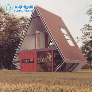 Two stories prefabricated steel structure modular building for sale