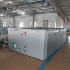 2026 Sommer Neuer Maßgefertigter Rechteckiger Wasserspaß-<span class=keywords><strong>Pool</strong></span> aus DWF <span class=keywords><strong>PVC</strong></span>-Material Aufblasbarer Schwimmpool - Product Image 3