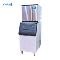 Machine à glaçons en cubes Carlos Heavy Duty, mode de refroidissement par eau, pour services de restauration