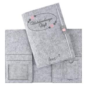 Organizzatore in Feltro Personalizzato per Viaggi e Maternità Tedeschi: Custodia Protettiva per Passaporti Tedeschi - Product Image 1
