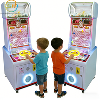 Machine de jeu éducative à monnayeur pour attraper les balles de tennis de table pour enfants