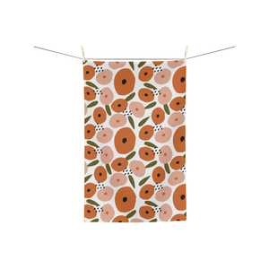 Durable 100% Coton Floral Brodé Golf 20x30 Pouces 145 GSM Séchage Rapide Léger Recyclable Budget Friendly Torchon - Product Image 1