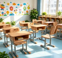 Mobilier scolaire coloré et de haute qualité : Découvrez le mobilier pour les salles de classe primaires et les conceptions innovantes de salles de classe