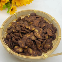 Camilan Kacang Dilapisi Kacang Lebar Rasa Manis Serpihan Kacang Fava
