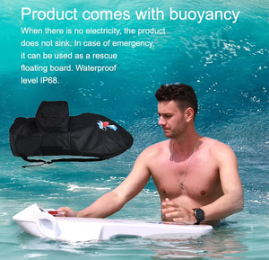 Tavola da Surf Elettrica per Sport Acquatici, Jet Board, <span class=keywords><strong>Scooter</strong></span> Subacqueo, Sci Nautico a Getto con Borsa per il Trasporto - Product Image 2