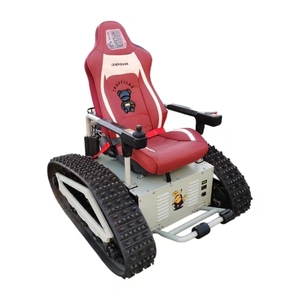 Vehículo en rack Pista de goma Triángulo Silla de ruedas todoterreno Todo terreno Turismo Vehículo eléctrico Sistema de montaje de pista de goma - Product Image 1
