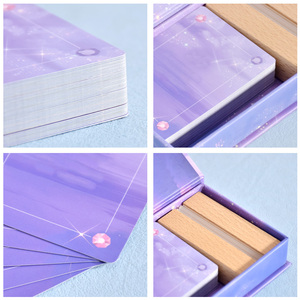 Cartes d'affirmation Ciel Étoilé Impression Personnalisée Cartes de Remerciement Positives Impression Durable Taille et Couleur Personnalisables - Product Image 2