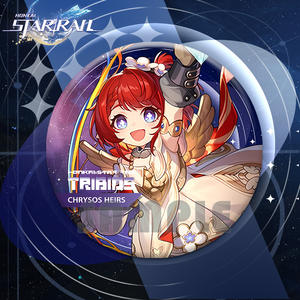 Oyun Honkai: yıldız demiryolu özel karakter rozeti mart 7th clara-jingliu Mydei yuvarlak kaplama teneke rozet - Product Image 2