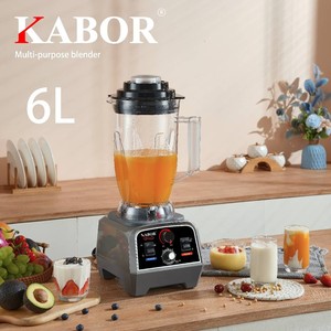 เครื่องปั่นเคบอร์ 6 ลิตร โถพลาสติก ใบมีดคู่ กำลังสูง เครื่องเตรียมอาหาร เครื่องคั้นน้ำผลไม้ไฟฟ้า - Product Image 2