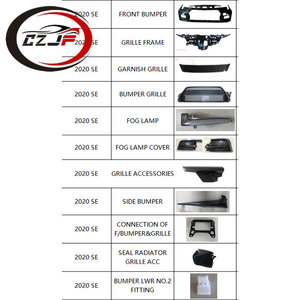 Kit de Parachoques Delantero <span class=keywords><strong>SE</strong></span> de Alta Calidad CZJF para <span class=keywords><strong>Toyota</strong></span> <span class=keywords><strong>Corolla</strong></span> <span class=keywords><strong>2020</strong></span>, <span class=keywords><strong>Precio</strong></span> de Fábrica, Kit de Carrocería - Product Image 3