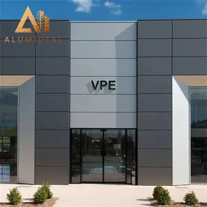 Phong cách Châu Âu alumidea chuyên nghiệp Cung cấp CNC cắt dễ dàng cài đặt Composite kim loại Bảng điều chỉnh