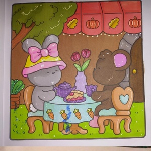 Libros para Colorear de Dibujos Animados para Adultos y Adolescentes - Modelo COMFY DAYS para <span class=keywords><strong>un</strong></span> Momento de Confort, Espacio Relajante y Reconfortante - Product Image 2