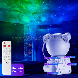 Galaxy Star proiettore luce notturna a LED cielo stellato astronauta lampada per decorazione camera da letto casa decorativi per bambini regali - Product Image 3