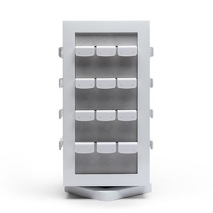 4 lados 2 lados pantalla encimera <span class=keywords><strong>de</strong></span> rotación <span class=keywords><strong>de</strong></span> pantalla pendiente titular libre <span class=keywords><strong>de</strong></span> pie pantalla Rack - Product Image 1