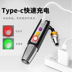 Juingyang Jewelry Gemstone Inspection Flashlight 365nm Uv Light Rechargeable Usb <b>Charging</b> Professional - Product Image 4