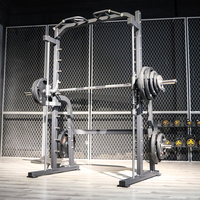 Machine à câble de smith formateur fonctionnel demi-rack