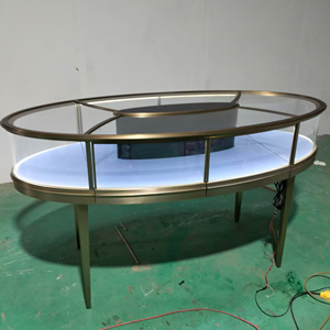 Vetrina Espositiva per <span class=keywords><strong>Gioielli</strong></span> con Illuminazione LED, Mobile Espositivo in Vetro per Negozi <span class=keywords><strong>di</strong></span> Lusso, Espositore per <span class=keywords><strong>Gioielli</strong></span> per Centri Commerciali - Product Image 6