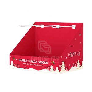 Tùy chỉnh vớ PDQ khay cửa hàng móc các tông hiển thị hộp bán lẻ hiển thị truy cập hộp điện cánh giấy sóng hiển thị hộp - Product Image 6