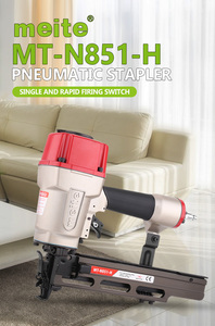 เครื่องเย็บลวด Meite MT-N851-H ขนาด 7/16 นิ้ว สำหรับลวดหนา 16 เกจ สำหรับมืออาชีพ พร้อมหัวยิงถอดประกอบได้อย่างรวดเร็ว สำหรับงานบรรจุภัณฑ์ไม้ - Product Image 5