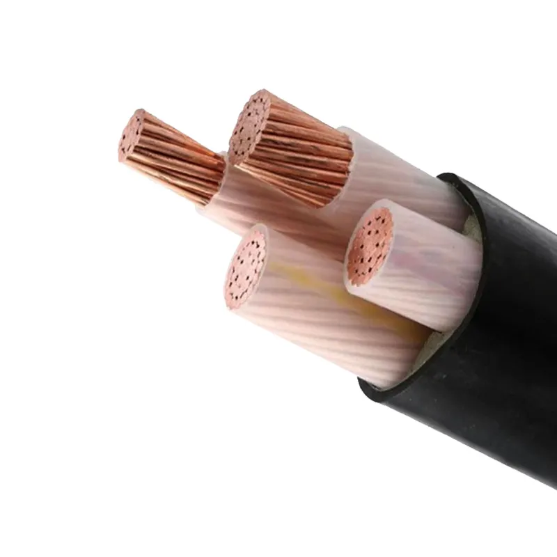 Under Armoured 35mm 4 Core 50mm Xlpe Insulated Pvc Sheath Steel Tape Steel Wire Armored Power Cable