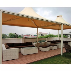 SEPI防水PVDF PTFE屋外屋根テンションシェードテンサイルメンブレン構造 - Product Image 1