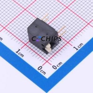DV-02P DIP Switch Through hole Component (THT) Switch Piano Key 2 2.54mm - Product Image 2