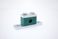 Collier de serrage hydraulique robuste (aluminium/métal/plastique/polymère/polipropylène) pour éclairage de scène et usage maritime, réglable en pouces