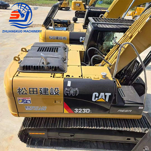 Excavadora de cadenas 323DL de 23 toneladas, equipo de construcción usado, modelo 2023, motor de 110 kW, capacidad de cazo de 1.34 m - Product Image 1