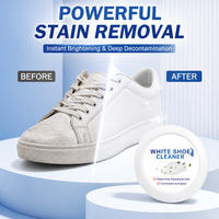 Crème Nettoyante Instantanée Blanchissante pour Chaussures – Pâte Nettoyante Sans Rinçage Anti-Taches pour Baskets, Chaussures en Toile et en Cuir – OEM ODM