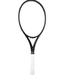 Powerti PS100 ארוג טניס מחבט גברים מוקצף לבן ידית סיבי פחמן ידית 4 1/4,4 3/8,4 1/2 עם תיק טניס מחרוזת