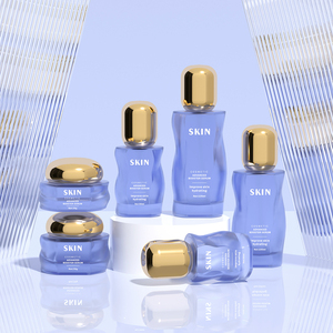 30g 50g 30ml 50m 100ml 120ml sinh thái thân thiện tùy chỉnh rỗng kính độc đáo chăm sóc da bao bì chai mỹ phẩm lọ và chai Bộ - Product Image 6