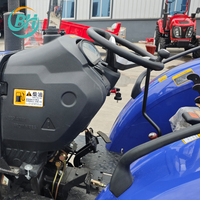 Mini tracteur agricole 4x4 50HP 60HP 70HP Moteur diesel Tracteur compact avec chargeur frontal pour utilisation agricole
