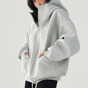 Produttore personalizzato autunno e inverno stile retrò americano alta senso della Silhouette <span class=keywords><strong>Cardigan</strong></span> <span class=keywords><strong>donna</strong></span> giacca maglione <span class=keywords><strong>con</strong></span> <span class=keywords><strong>cappuccio</strong></span> - Product Image 3