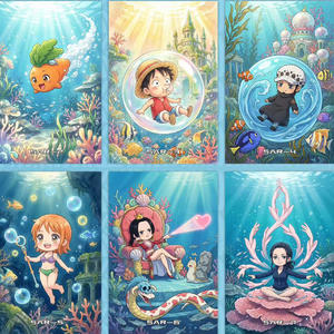 PY Anime Luffy Zoro Nami ArtBoard Cards Booster Box Blind Box Personalizado al por Mayor Regalo Personaje de Cómic Juego de <span class=keywords><strong>Cartas</strong></span> de <span class=keywords><strong>ONE</strong></span> <span class=keywords><strong>PIECE</strong></span> - Product Image 6