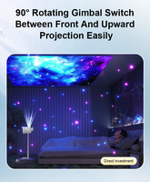 Projecteur Keystone 1080P 4K Mini avec Support Télescopique, 200 Lumens, WiFi 6, Android 13, Mise au Point Automatique pour Utilisation Portable – Vente Directe Usine