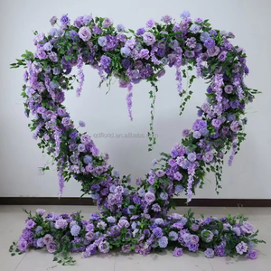 Arreglo Floral Artificial <span class=keywords><strong>de</strong></span> Seda Personalizado <span class=keywords><strong>de</strong></span> Lujo L103 <span class=keywords><strong>para</strong></span> Pedida <span class=keywords><strong>de</strong></span> Mano, Decoración <span class=keywords><strong>de</strong></span> Fondo <span class=keywords><strong>para</strong></span> Boda con Flores Artificiales <span class=keywords><strong>de</strong></span> Corazón Rosa, Arco <span class=keywords><strong>de</strong></span> Boda - Product Image 5