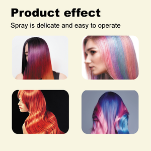 <span class=keywords><strong>Spray</strong></span> colorant temporaire pour <span class=keywords><strong>cheveux</strong></span> aux couleurs vibrantes, sans danger pour les <span class=keywords><strong>cheveux</strong></span>, coloration et coiffage en une seule étape pour les coiffures de fête - Product Image 4