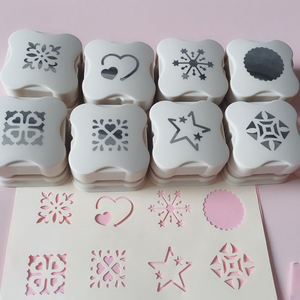 Máquina de impressão magnética DIY ferramenta de gravação infantil com padrão de borda oco soco para jardim de infância Hole Punches - Product Image 4