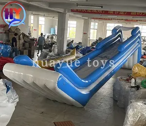 Fabrik anpassen 5M Höhe Boot Dock Slide Aufblasbare Rutsche Aufblasbare Yacht Slide zum Verkauf