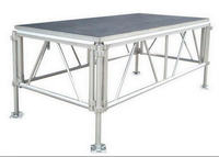 Nouvelle Scène Modulaire Carrée de Luxe en Alliage d'Aluminium, Plateforme Réglable pour Concerts, Mariages et Événements Extérieurs