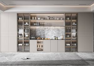 Aparador Modular de Madera Maciza Moderna con Diseño Ecológico y Construcción Duradera para el Hogar, Bar o Comedor - Venta Directa de Fábrica - Product Image 2