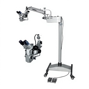 Microscope opératoire dentaire professionnel avec support réglable, système optique de précision pour l'endodontie, la chirurgie et le traitement buccal - Product Image 2